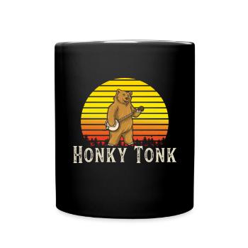Chemises Banjo Pour Hommes Bluegrass Appalachia Folk - Mug uni - noir - Devant