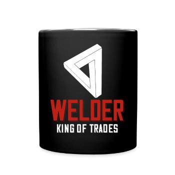 Welder saying for proud metal workers and - Full Colour Mug - black - Front