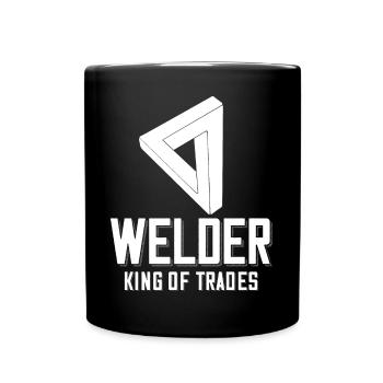 Welder saying for proud metal workers and - Full Colour Mug - black - Front