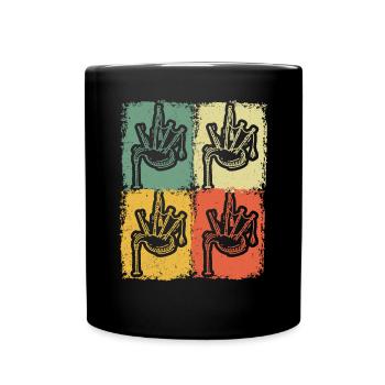 Cornemuse Cornemuse Cornemuse - Mug uni - noir - Devant