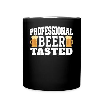 Professionelle Bierverkostergläser Alkoholschnaps - Tasse einfarbig - Schwarz - Vorne