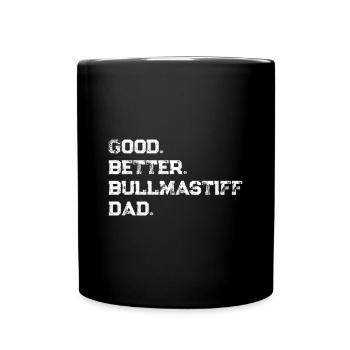 Bullmastiff - Full Colour Mug - black - Front