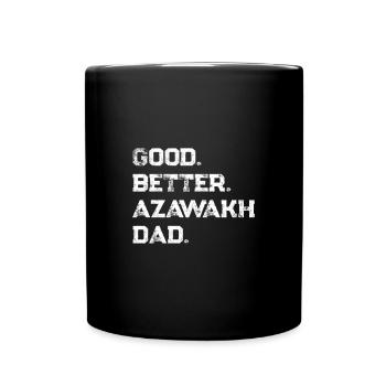 Azawakh - Mug uni - noir - Devant