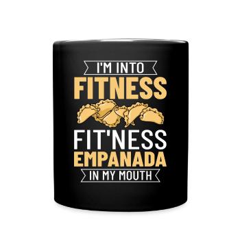 Empanada Argentine Dumpling Espagne - Mug uni - noir - Devant