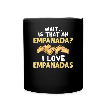 Empanada Argentine Dumpling Espagne - Mug uni - noir - Devant