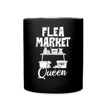 Flea Market Flea Market Funny Articles Market - Full Colour Mug - black - Front