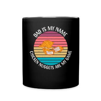 Cadeaux de pépites de poulet - Mug uni - noir - Devant