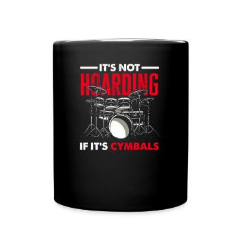 Drums Drummer Gift - Mug uni - noir - Devant