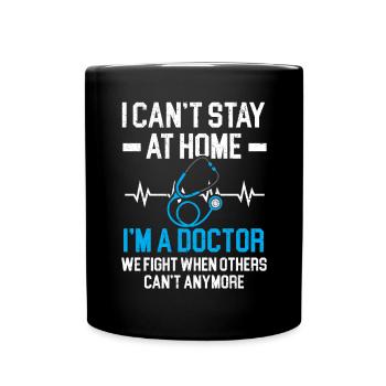 Médecin Médecine Médecine Médecin Soins de santé - Mug uni - noir - Devant