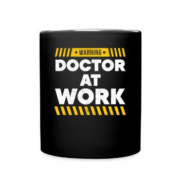Médecin Médecine Médecine Médecin Soins de santé - Mug uni - noir - Devant