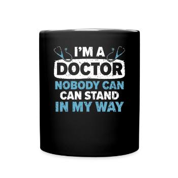 Médecin Médecine Médecine Médecin Soins de santé - Mug uni - noir - Devant