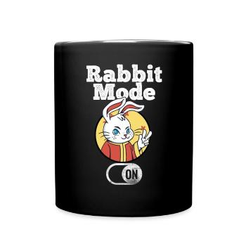 Rabbit mode Year of Rabbit 2023 Chinese Zodiac - Tasse einfarbig - Schwarz - Vorne