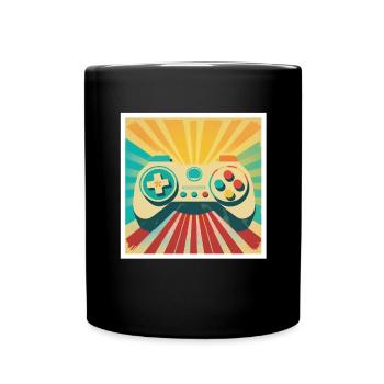 Every Now And Then I Leave My Room Gamer Gaming - Full Colour Mug - black - Front