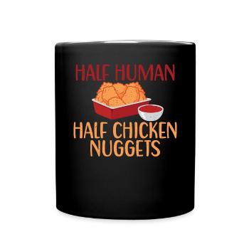 Cadeaux de pépites de poulet - Mug uni - noir - Devant