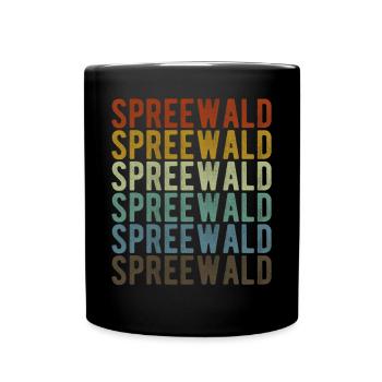 Spreewald City Rétro Vintage - Mug uni - noir - Devant