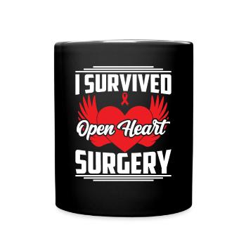 Heart disease - Full Colour Mug - black - Front