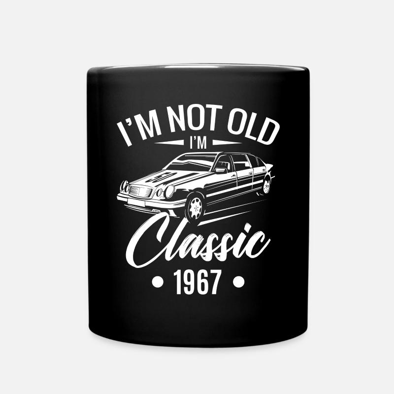 I'M NOT OLD I'M CLASSIC 1967 - Full Colour Mug - black