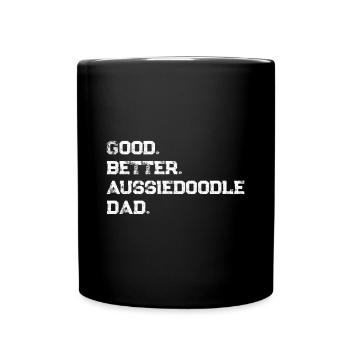 Aussiedoodle - Mug uni - noir - Devant