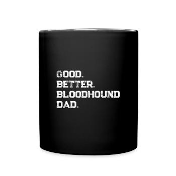 Bloodhound - Tasse einfarbig - Schwarz - Vorne