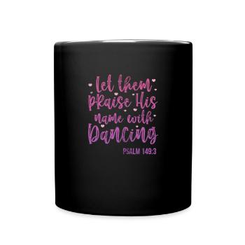 Ballett - Tasse einfarbig - Schwarz - Vorne