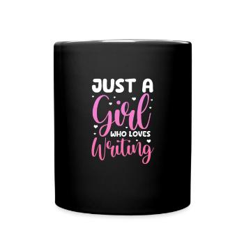Author - Full Colour Mug - black - Front