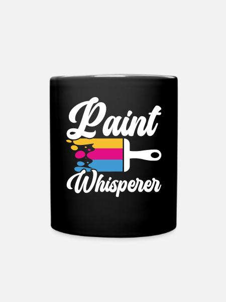 Peinture Chuchoteur Peintre Artisan Maison Peinture - Mug uni - noir