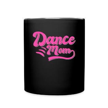 Cadeau Dancing Mama - Mug uni - noir - Devant