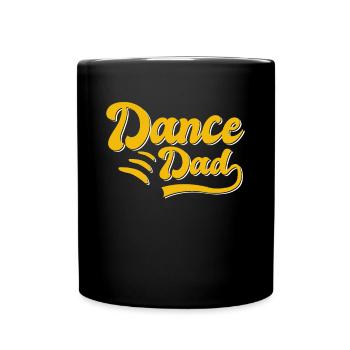 Cadeau Dancing Papa - Mug uni - noir - Devant