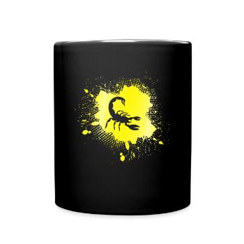 Scorpion - Mug uni - noir - Devant