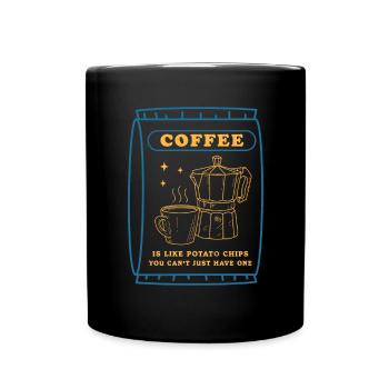 Coffee Coffee Lovers Coffee Drinkers Gift - Full Colour Mug - black - Front