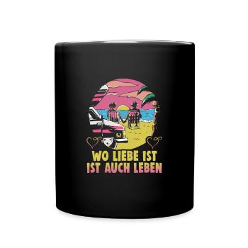 Valentinstag Geschenke Liebhaber Und Paare Designs - Tasse einfarbig - Schwarz - Vorne
