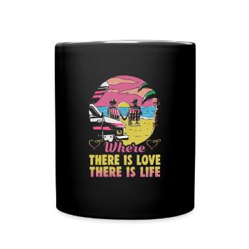 Valentinstag Geschenke Liebhaber Und Paare Designs - Tasse einfarbig - Schwarz - Vorne