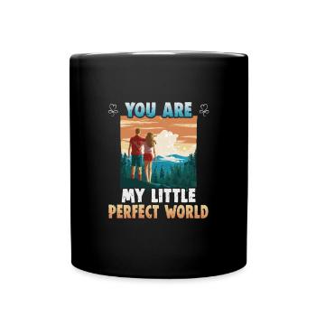 Valentinstag Geschenke Liebhaber Und Paare Designs - Tasse einfarbig - Schwarz - Vorne