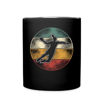 Handball Handball Player Women Handball - Full Colour Mug - black - Front