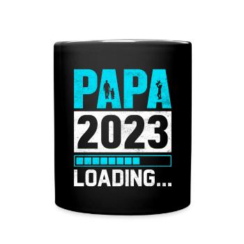 Grossesse Futur Parent Cadeau Papa 2023 - Mug uni - noir - Devant