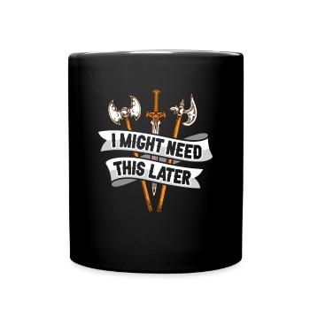 Larp Rpg Jeu de rôle Conception de jeux Larper - Mug uni - noir - Devant