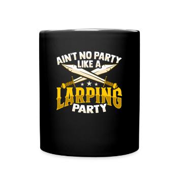 Larp Rpg RPG Jeu de rôle Conception de jeu pour une fête Larping - Mug uni - noir - Devant