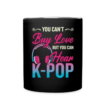 Vous pouvez entendre K-Pop - Mug uni - noir - Devant