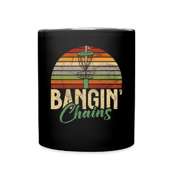 Joueur de Disc Golf et d’Ultimate Frisbee - Mug uni - noir - Devant