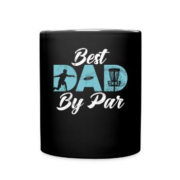 Lustiges Disc Golf & Ultimate Frisbee Spieler - Tasse einfarbig - Schwarz - Vorne