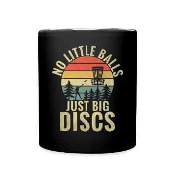 Joueur de Disc Golf et d’Ultimate Frisbee - Mug uni - noir - Devant