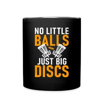 Joueur de Disc Golf et d’Ultimate Frisbee - Mug uni - noir - Devant