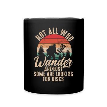 Fun Disc Golf & Ultimate Frisbee Player - Mug uni - noir - Devant