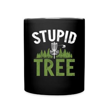 Joueur de Disc Golf et d’Ultimate Frisbee - Mug uni - noir - Devant