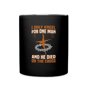 Citations chrétiennes Dessins pour les chrétiens croyants - Mug uni - noir - Devant