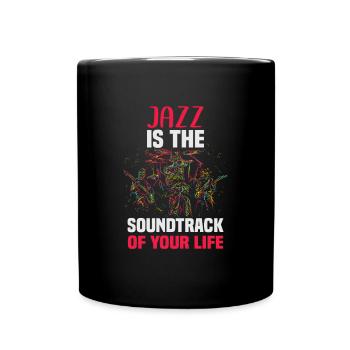 Jazz Musik Orchester Musiker - Tasse einfarbig - Schwarz - Vorne