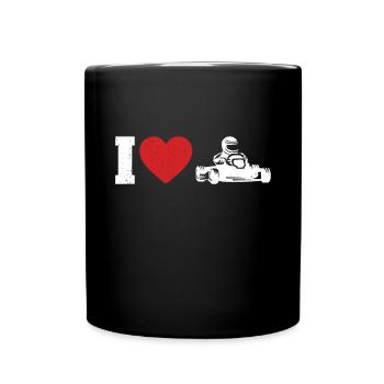 Go karting - Full Colour Mug - black - Front