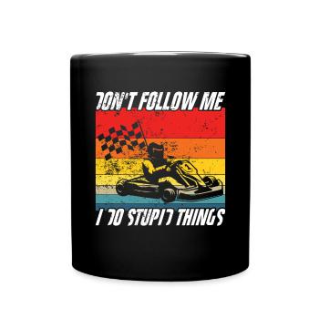 Go karting - Full Colour Mug - black - Front