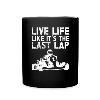 Go karting - Full Colour Mug - black - Front