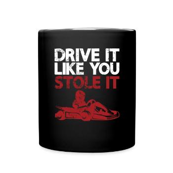 Go karting - Full Colour Mug - black - Front
